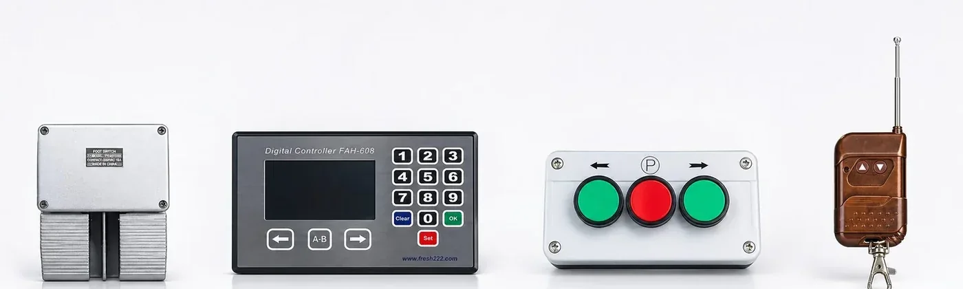 Controles del transportador